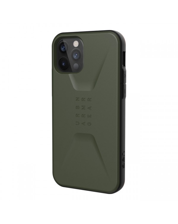 UAG - Civilian Rugged Case Olive for iPhone 12/12 Pro