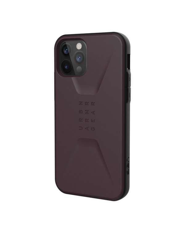 UAG - Civilian Rugged Case Eggplant for iPhone 12/12 Pro