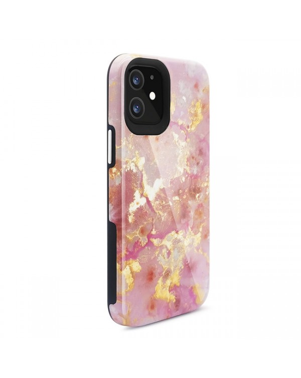 Blu Element - Mist 2X Fashion Case Cherry Blossom Glossy for iPhone 12/12 Pro