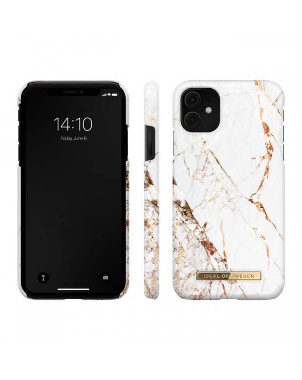 Ideal of Sweden - Fashion Case Carrara Gold for iPhone 11/XR