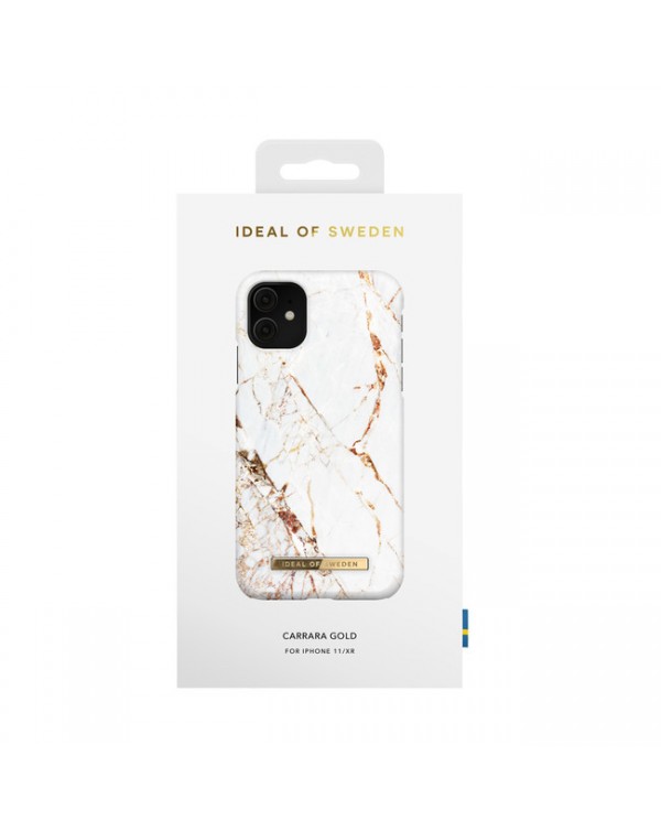 Ideal of Sweden - Fashion Case Carrara Gold for iPhone 11/XR
