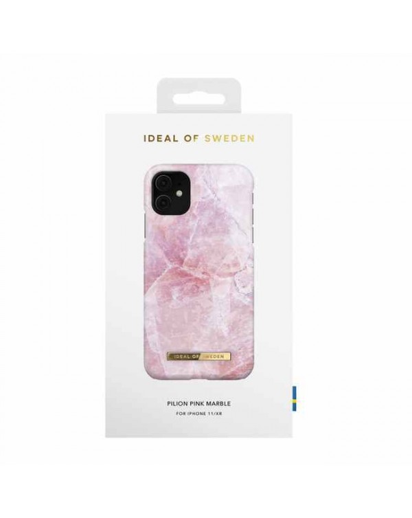 Ideal of Sweden - Fashion Case Pilion Pink Marble for iPhone 11/XR