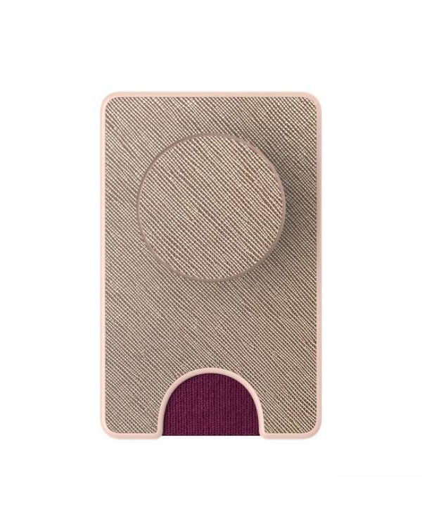 PopSockets - PopWallet+ Saffiano Rose Gold