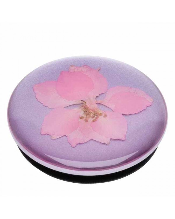 PopSockets - PopGrip Pressed Flower Delphinium Pink