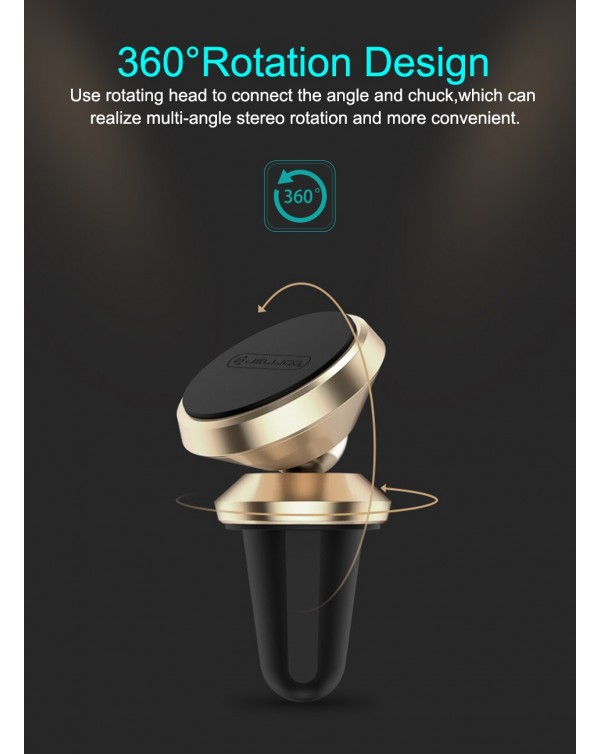 JELLICO Car Mount/Cell Phone Holder/Magnet Car Phone Holder Air Vent Portable Mobile 