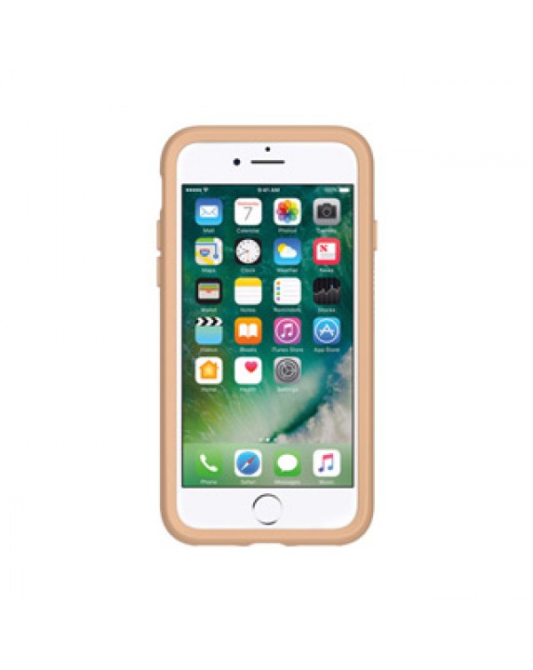 iPhone 8/7 Otterbox White/Brown (Throwing Shade) Symmetry Graphics Series case