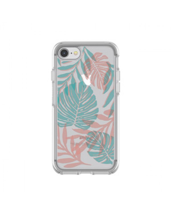 iPhone 8/7 Otterbox Clear/Blue (Easy Breezy) Symmetry Graphic Series case