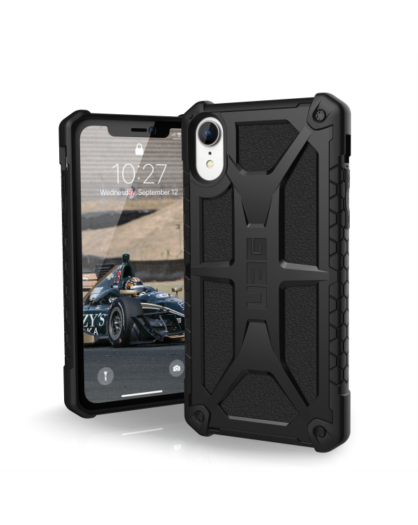 UAG - Monarch Rugged Case Black (Matte) for iPhone XR
