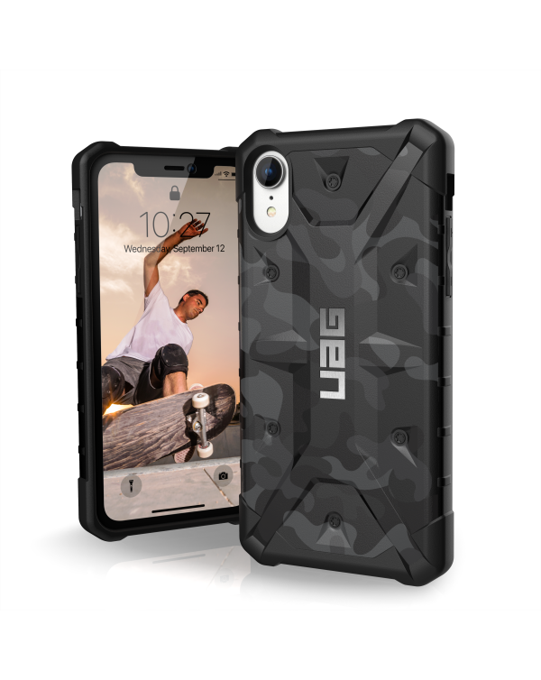 UAG - Pathfinder Rugged Case Midnight Camo (Black) for iPhone XR