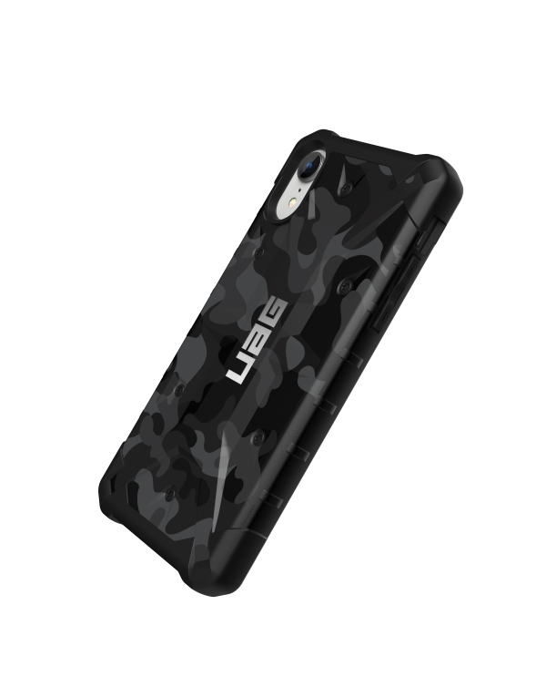UAG - Pathfinder Rugged Case Midnight Camo (Black) for iPhone XR