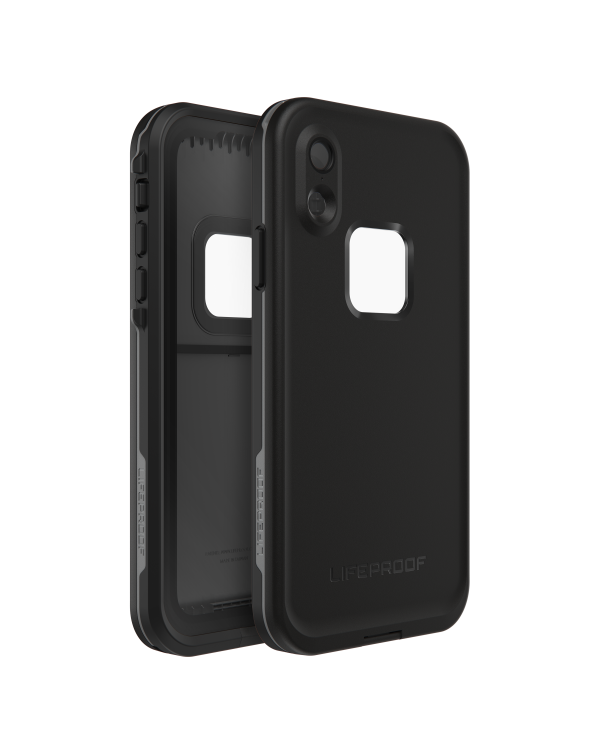 LifeProof - Fre Waterproof Case Asphalt (Black/Dark Grey) for iPhone XS