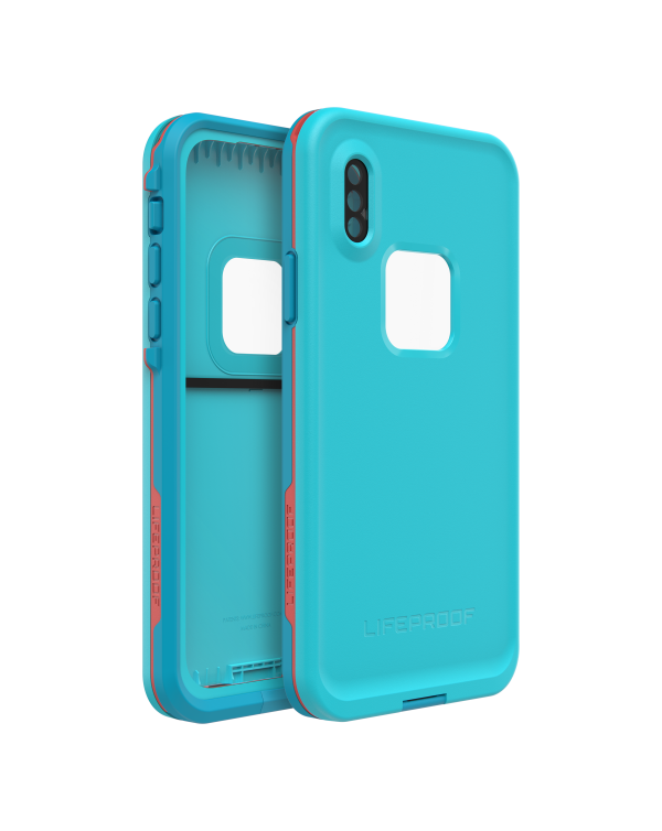 LifeProof - Fre Waterproof Case Boosted (Blue/Ocean) for iPhone XS