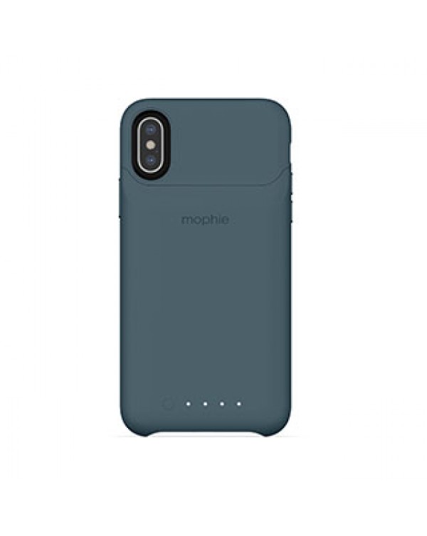iPhone X/Xs mophie blue (stone) juice pack access case w/ Qi