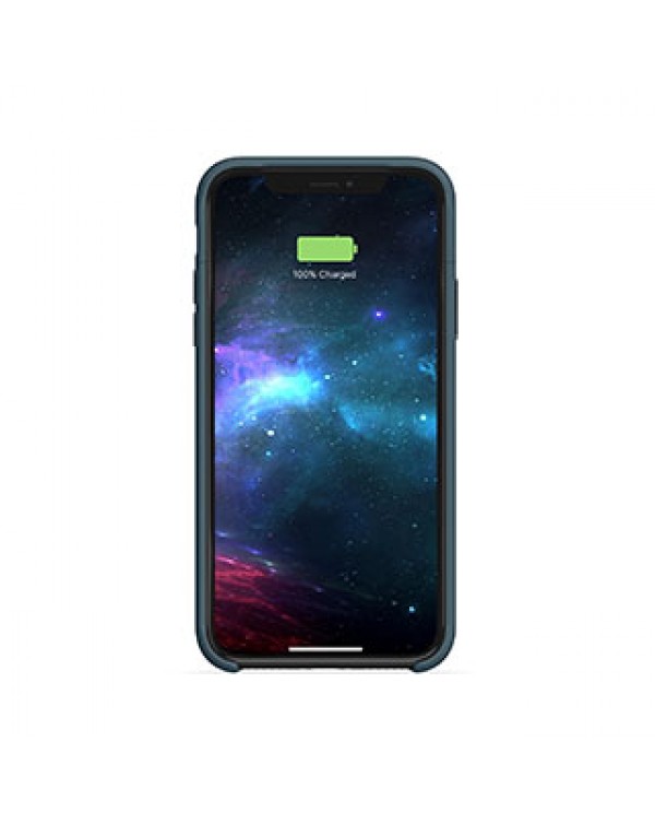 iPhone X/Xs mophie blue (stone) juice pack access case w/ Qi