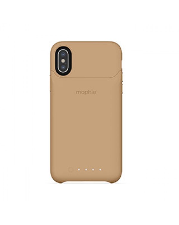 iPhone X/Xs mophie gold juice pack access case w/ Qi