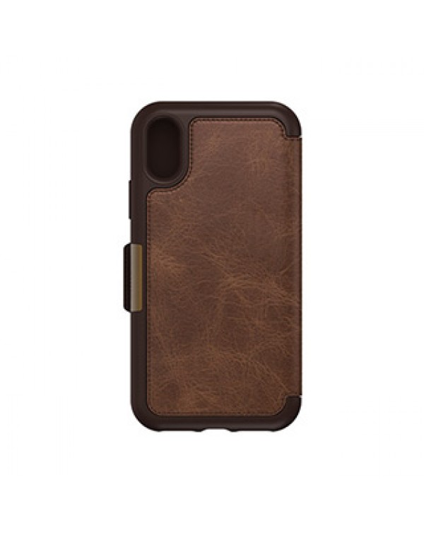 iPhone X/Xs Otterbox Brown/Brown (Espresso) Leather Strada Folio case