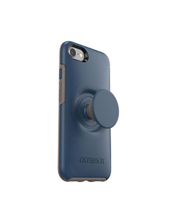 iPhone 8/7 Otterbox + POP Blue/Grey (Go to Blue) Symmetry Series Case