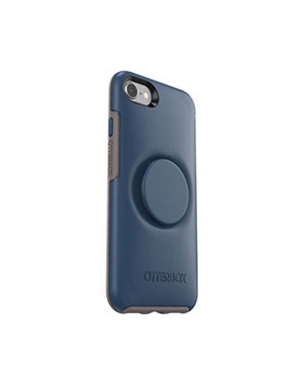 iPhone 8/7 Otterbox + POP Blue/Grey (Go to Blue) Symmetry Series Case