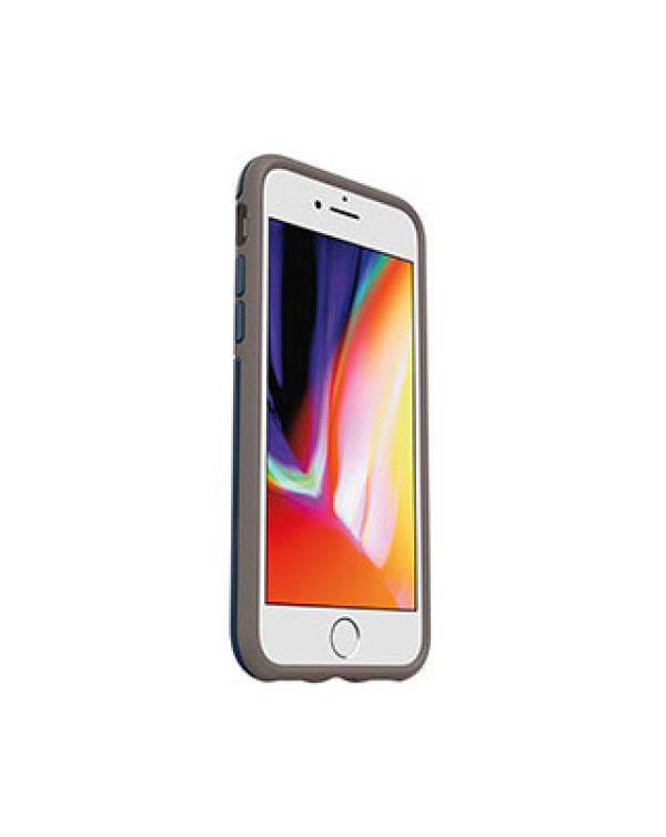 iPhone 8/7 Otterbox + POP Blue/Grey (Go to Blue) Symmetry Series Case