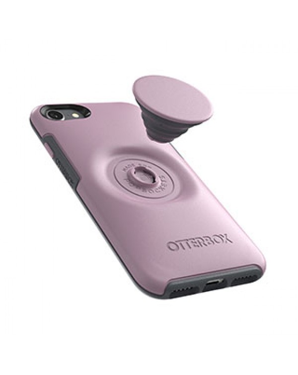 iPhone 8/7 Otterbox + POP Pink/Grey (Mauveolous) Symmetry Series Case
