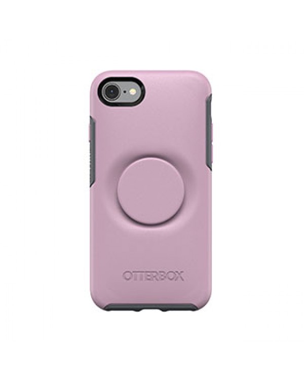 iPhone 8/7 Otterbox + POP Pink/Grey (Mauveolous) Symmetry Series Case