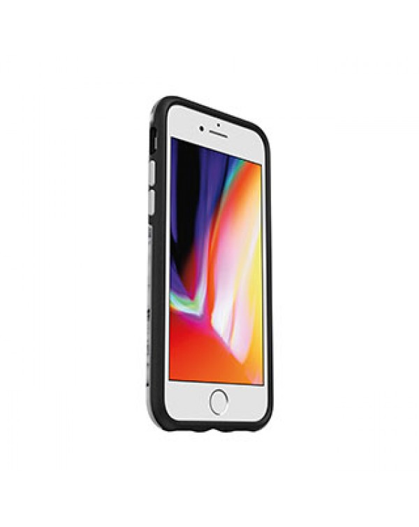 iPhone 8/7 Otterbox + POP White/Black (White Marble) Symmetry Series Case