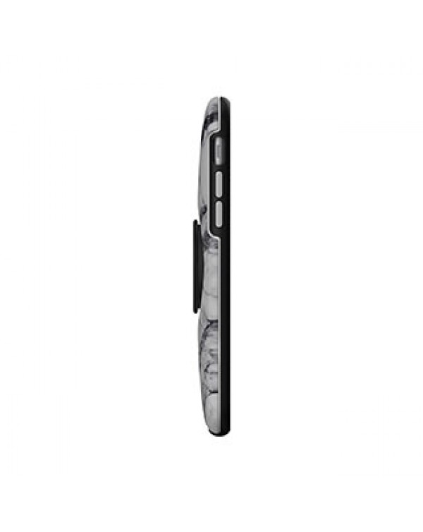 iPhone 8/7 Otterbox + POP White/Black (White Marble) Symmetry Series Case