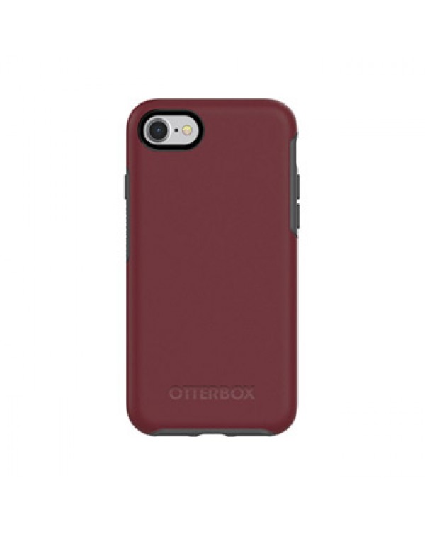 iPhone 8/7 Otterbox Red/Grey (Fine Port) Symmetry Series case