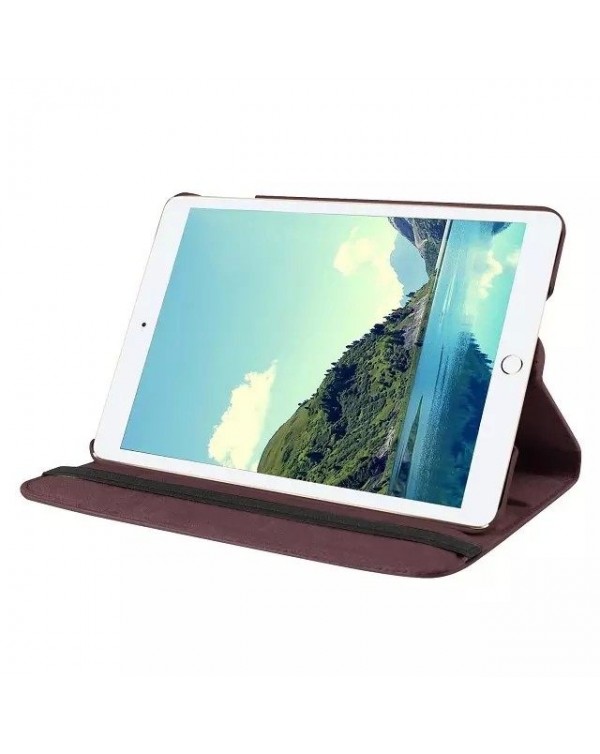 Rotating Flip Cover For Apple iPad Air 4th Gen Brown
