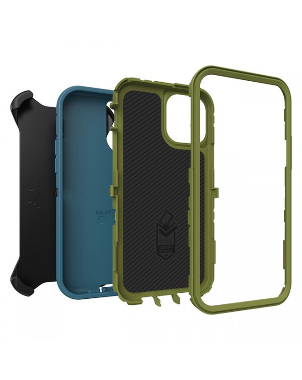 Otterbox - Defender Protective Case Guacamole/Corsair for iPhone 12 mini