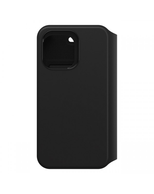 Otterbox - Strada Via PU Leather Folio Black for iPhone 12/12 Pro