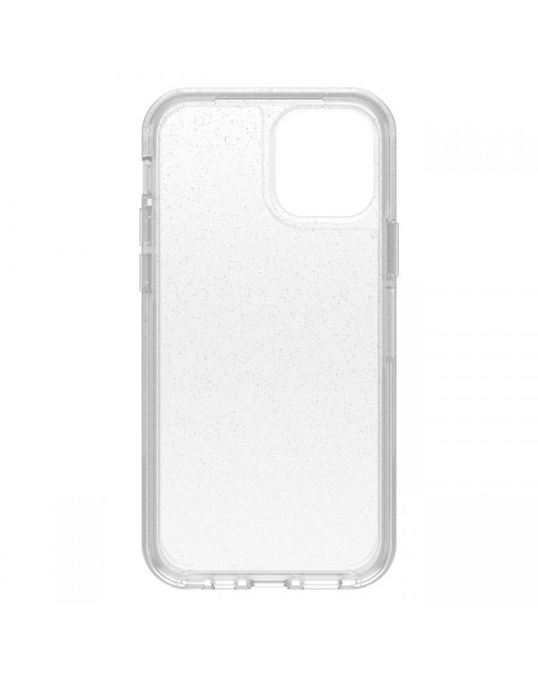 Otterbox - Symmetry Clear Protective Case Silver Flake for iPhone 12 mini