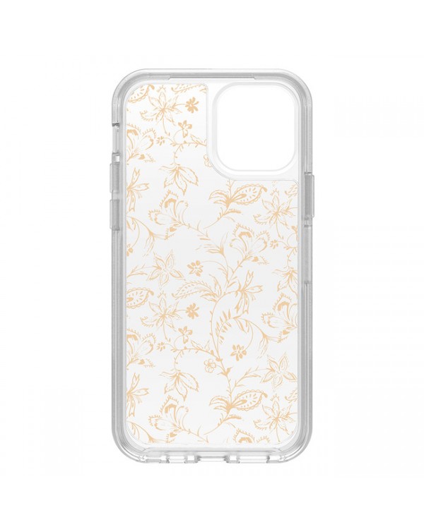 Otterbox - Symmetry Clear Protective Case Clear/Clearwallflower for iPhone 12 mini