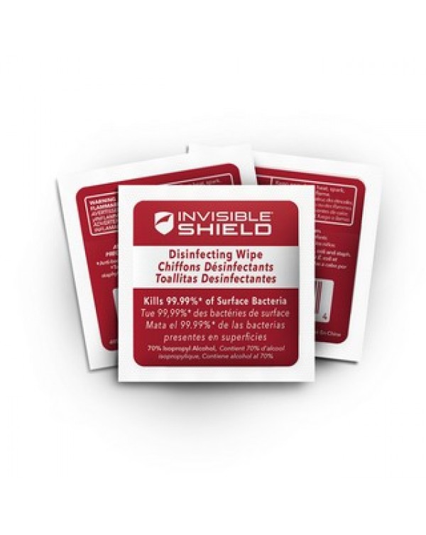 ZAGG InvisibleShield Antimicrobial Wet Wipe - 500pk 