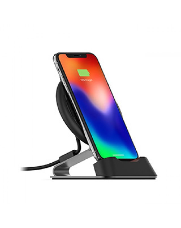 mophie black 10W wireless charge stream desk stand