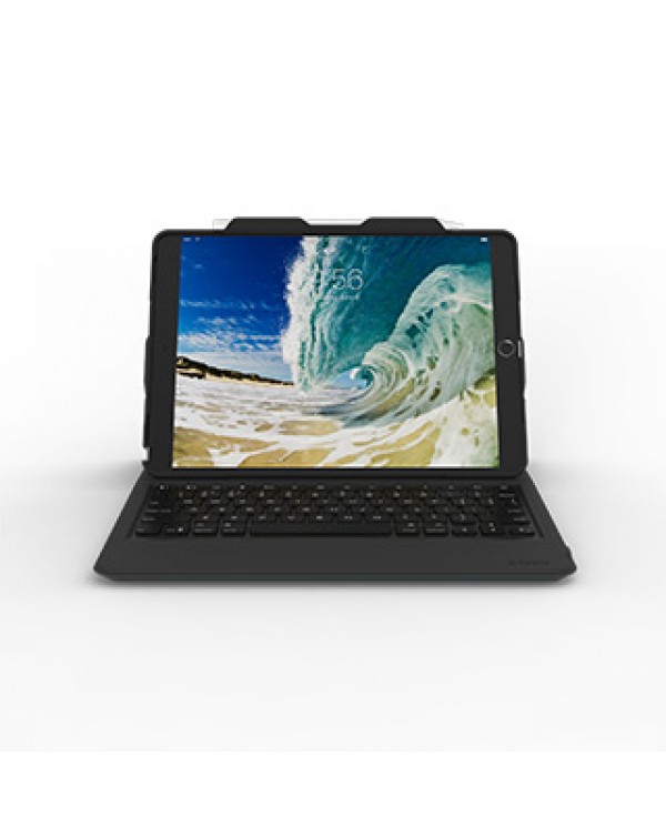 iPad Pro 10.5 (2017)/iPad Air 3rd Gen (2019) ZAGG Black Rugged Messenger Book and Keyboard Case