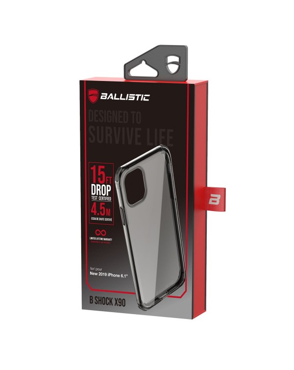 BALLISTIC B-SHOCK X90 CASE FOR IPHONE 11, BLACK
