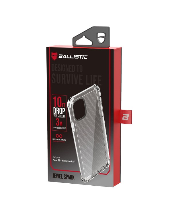 BALLISTIC JEWEL SPARK CASE FOR IPHONE 11 PRO, CLEAR