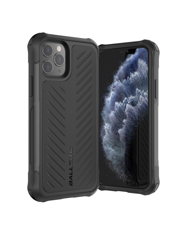 BALLISTIC TOUGH JACKET SERIES CASE FOR IPHONE 11 PRO, BLACK